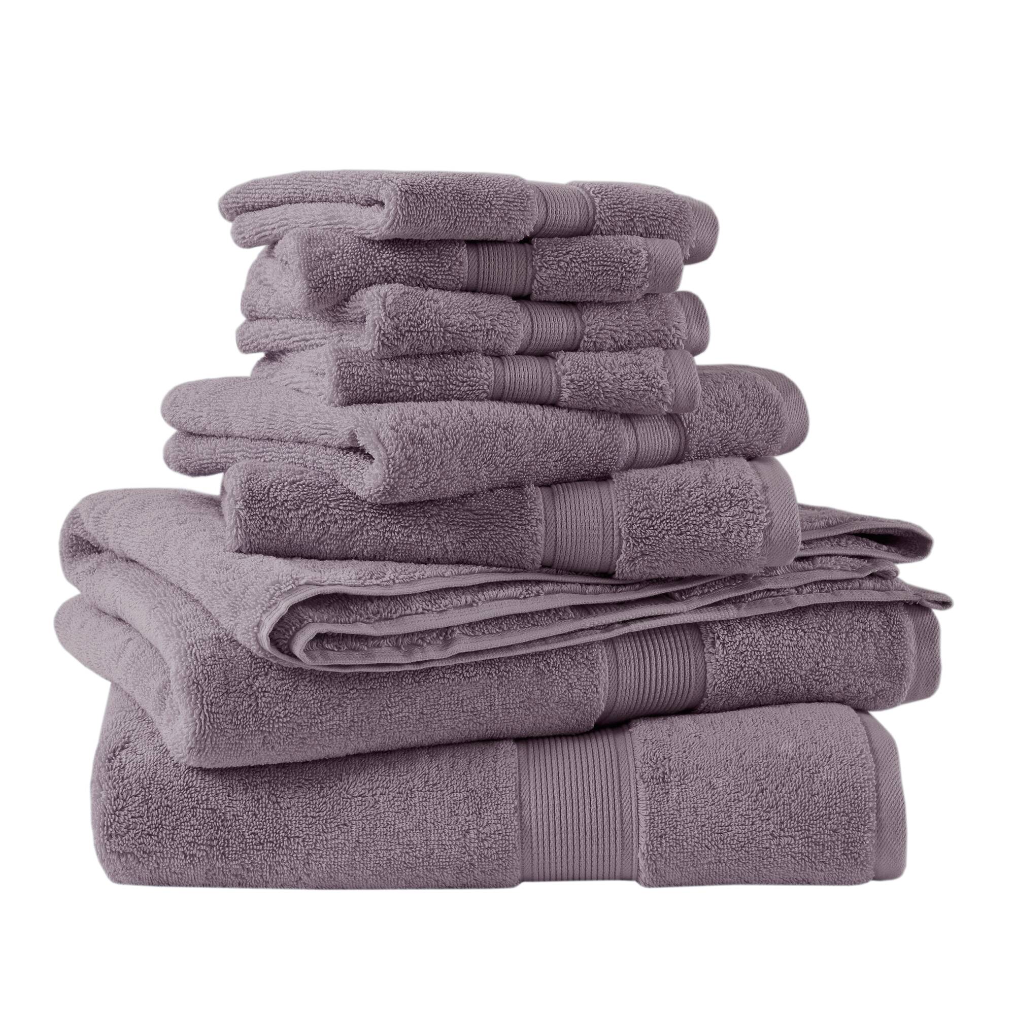 800GSM 100% Cotton Bath Sheet Antimicrobial 2 Piece Set