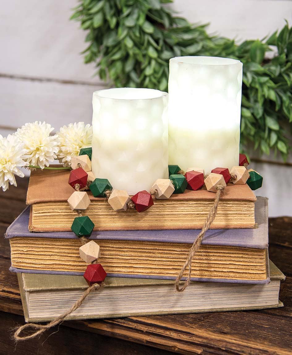 Holiday Geometric Bead Garland