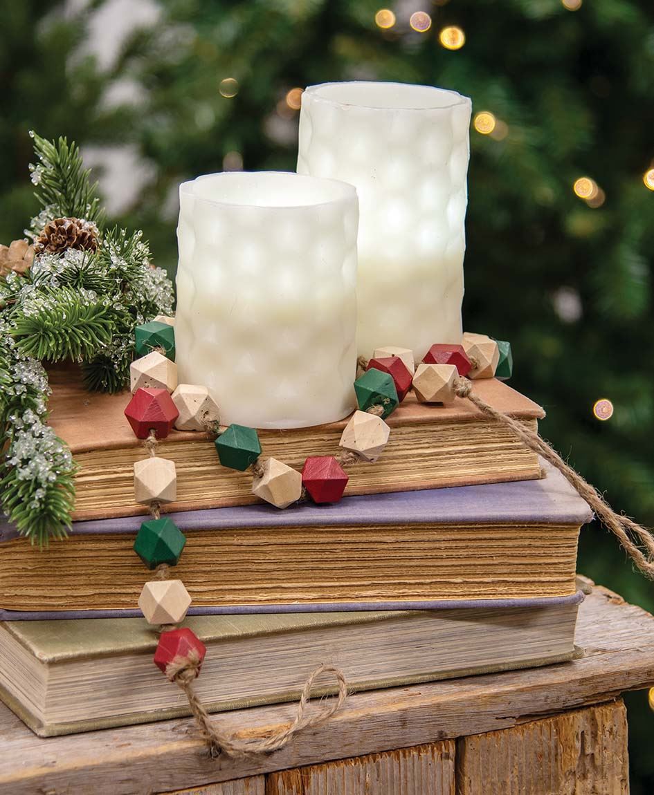 Holiday Geometric Bead Garland