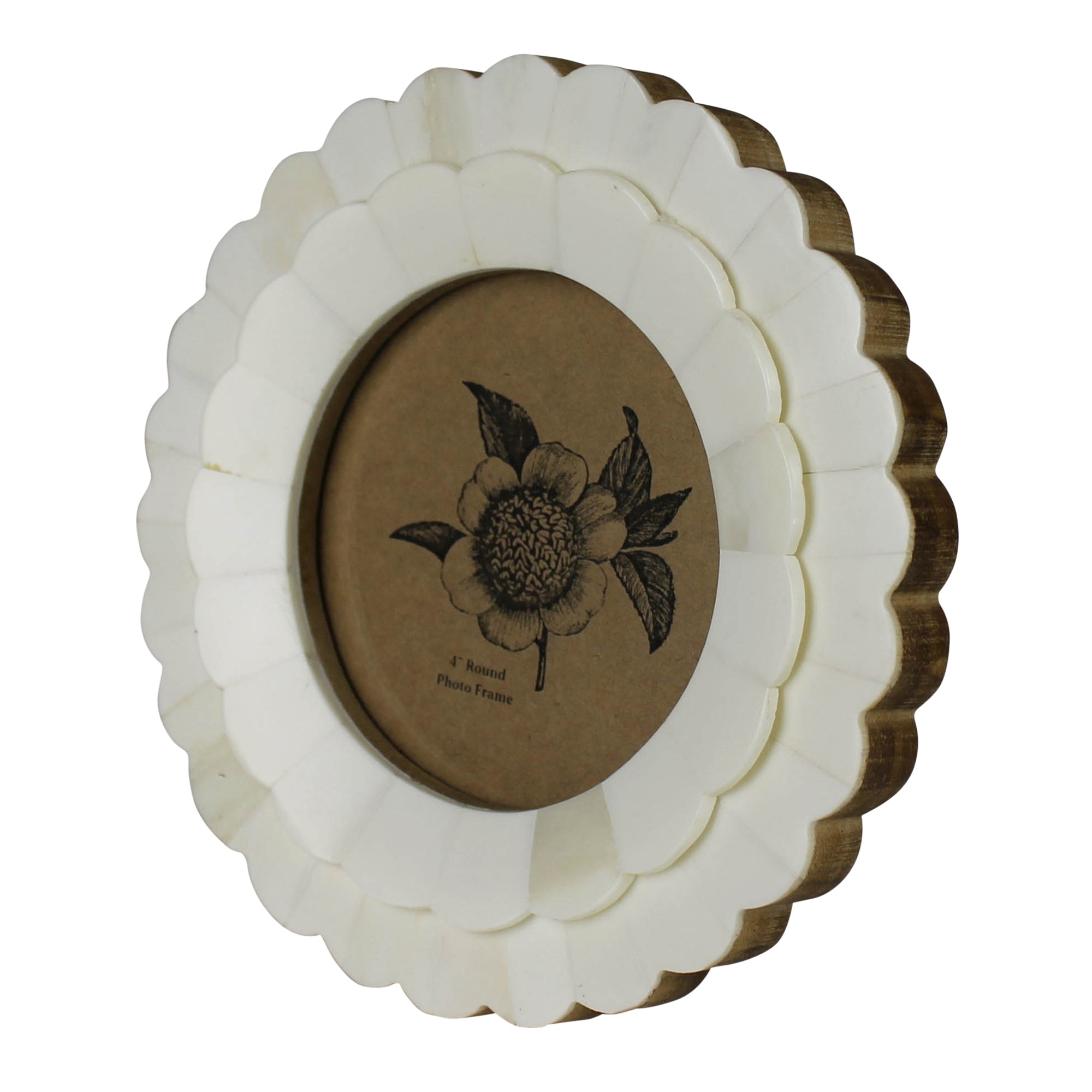 Petal Round Frame - 4”