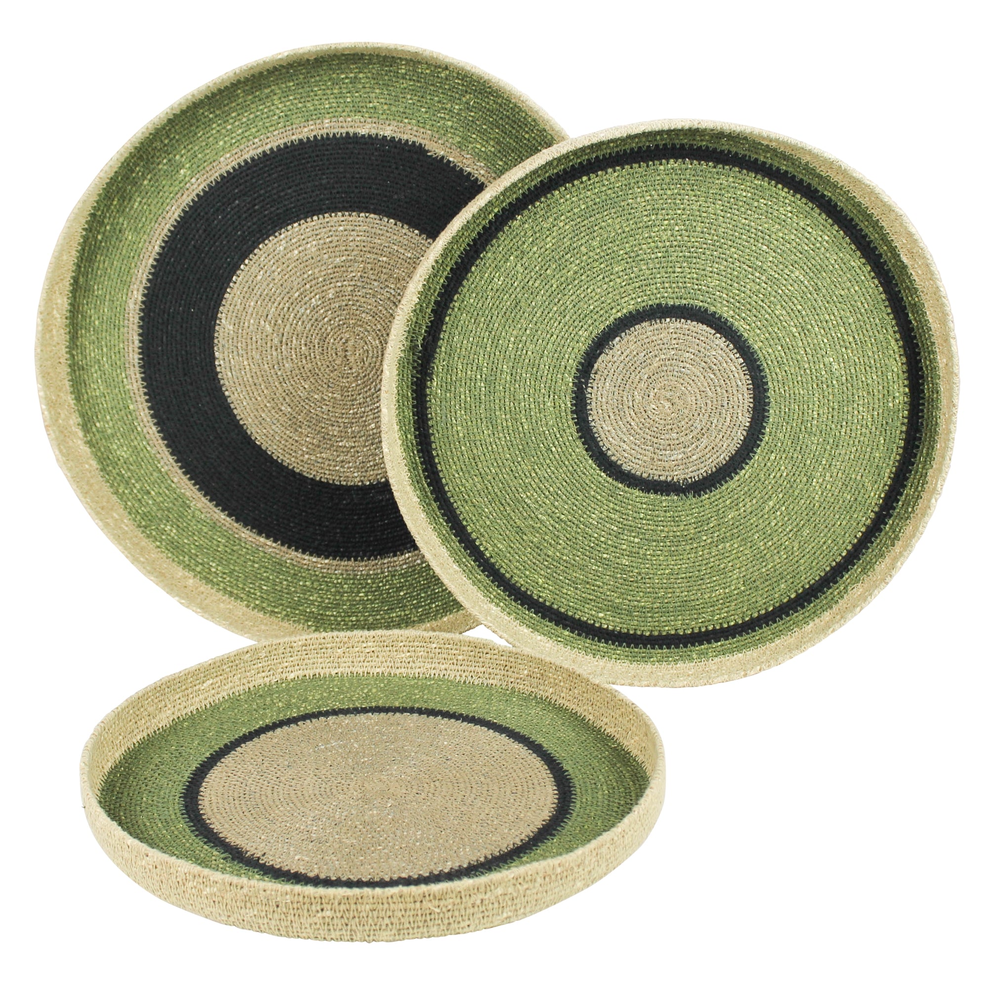 Medina Trays, Seagrass, Set of 3