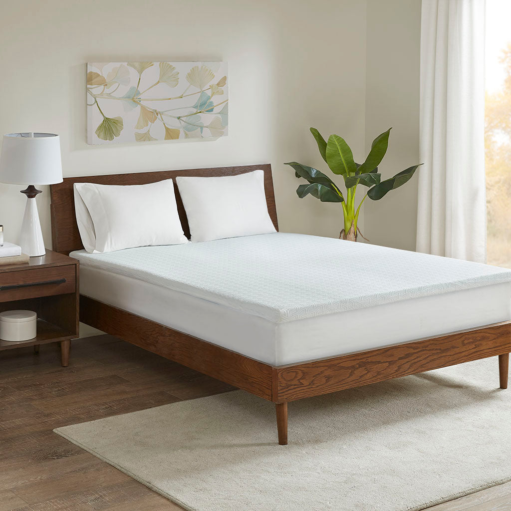 2" Gel Memory Foam with 3M Cover Mattress Topper