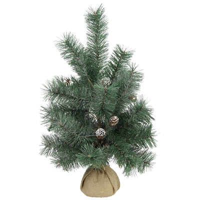 Faux Tree with Pinecones - 18”