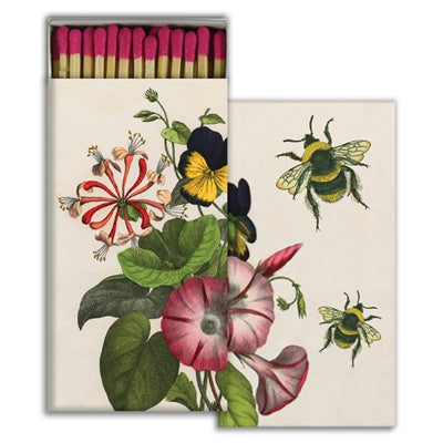 Matches - Bee, Pansy, Honeysuckle, Morning Glory
