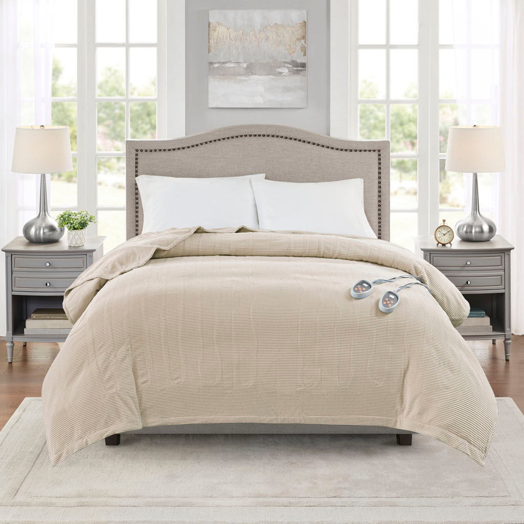 Electric Micro Fleece Heated Blanket