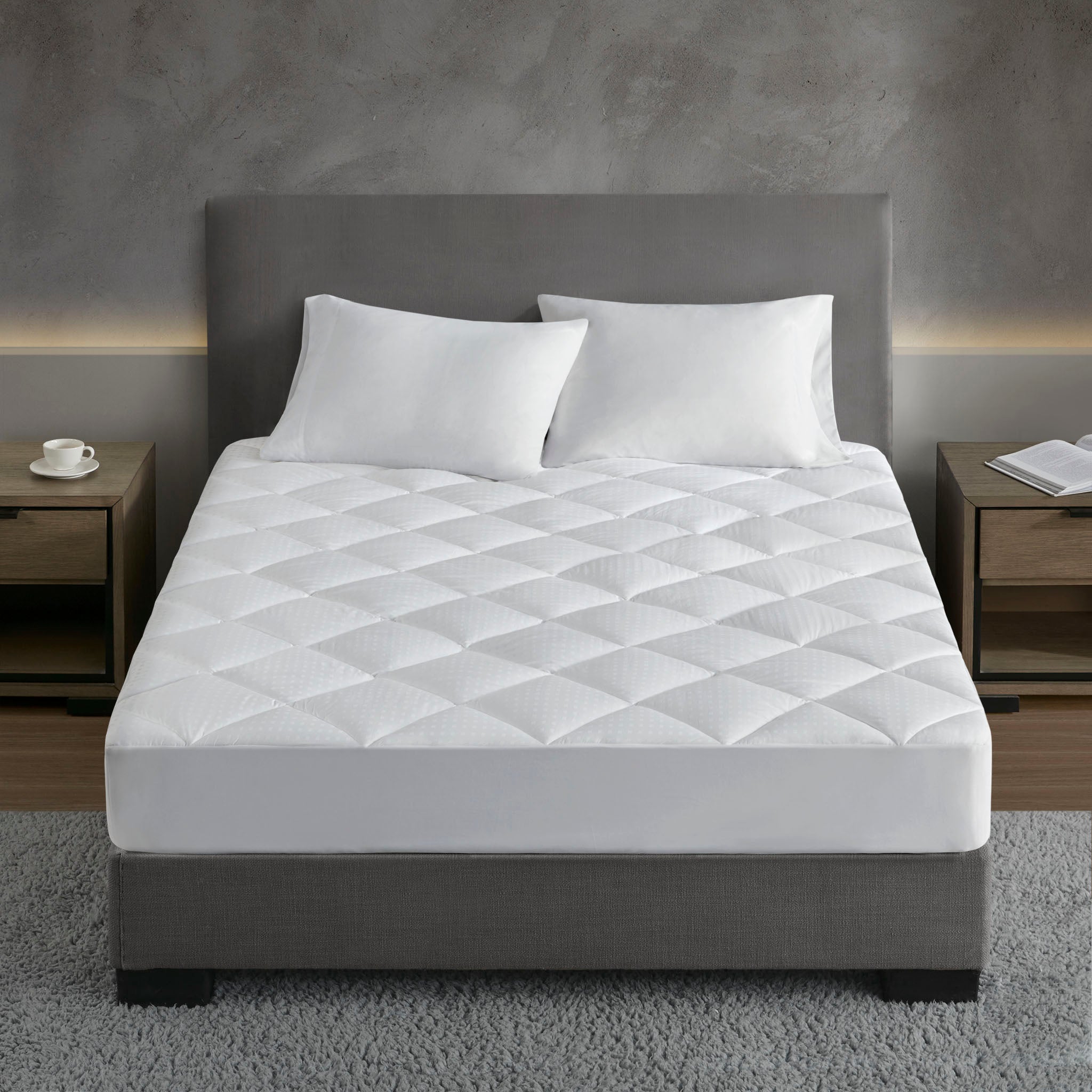 Signature Dobby Cotton Waterproof Mattress Pad