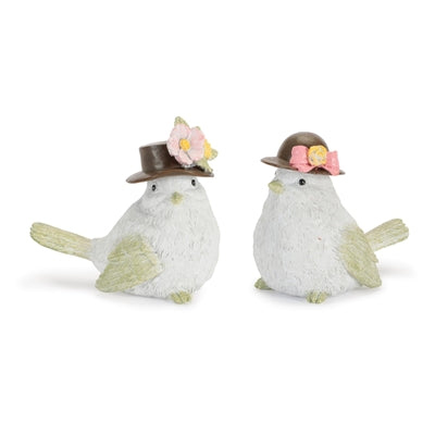Birds w/Hat (S/2)
