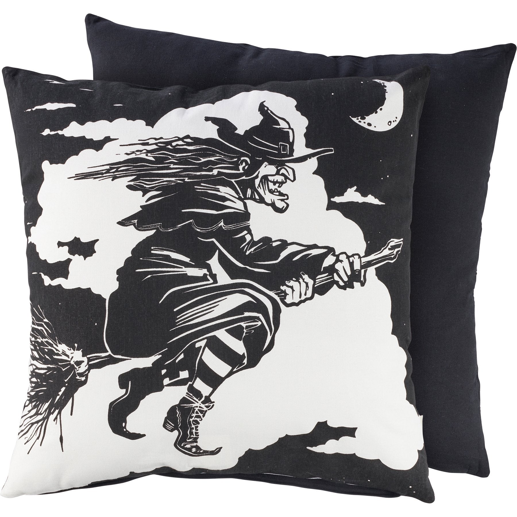 Flying Witch Pillow
