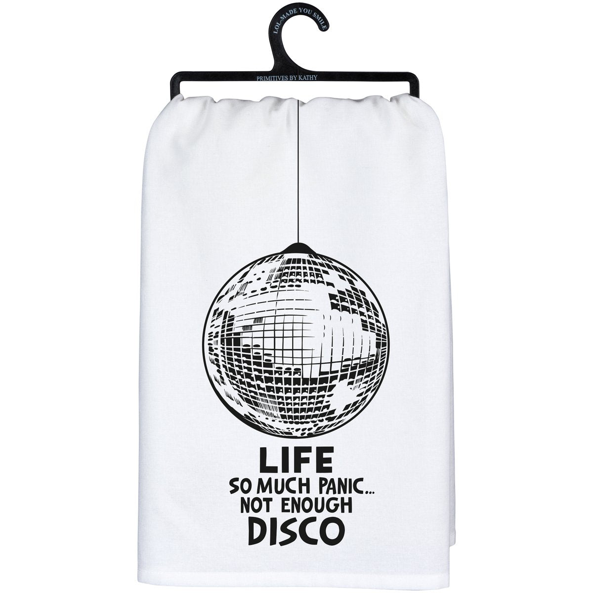 Enough Disco Kitchen Towel