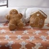 Gingerbread Shaped Pillow