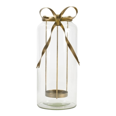 Bow Jar Candle Holder