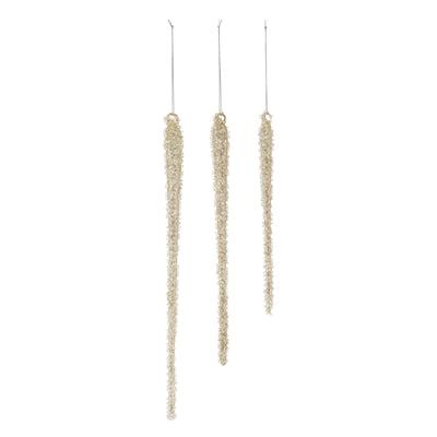 Icicle Ornament (S/3)