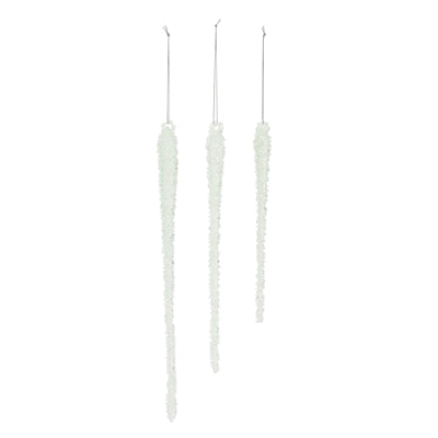 Icicle Ornament (S/3)