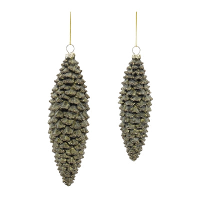Pine Cone Ornament (S/2)