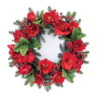 Amaryllis Wreath