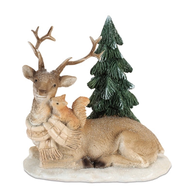 Deer w/Squirrel