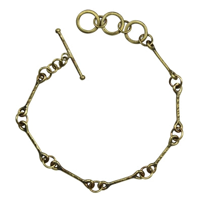 Balsa Chain Bracelet, Brass