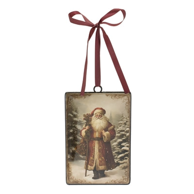 Santa Ornament
