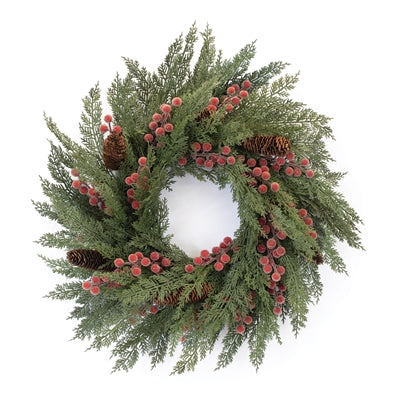 Pine and Berry Wreath