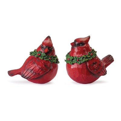 Cardinal w/Wreath (S/2)