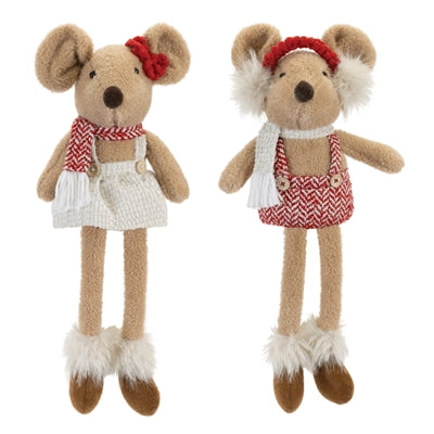 Mouse w/Scarf (S/2)