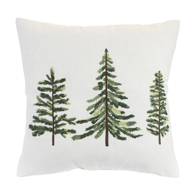 Triple Tree Pillow