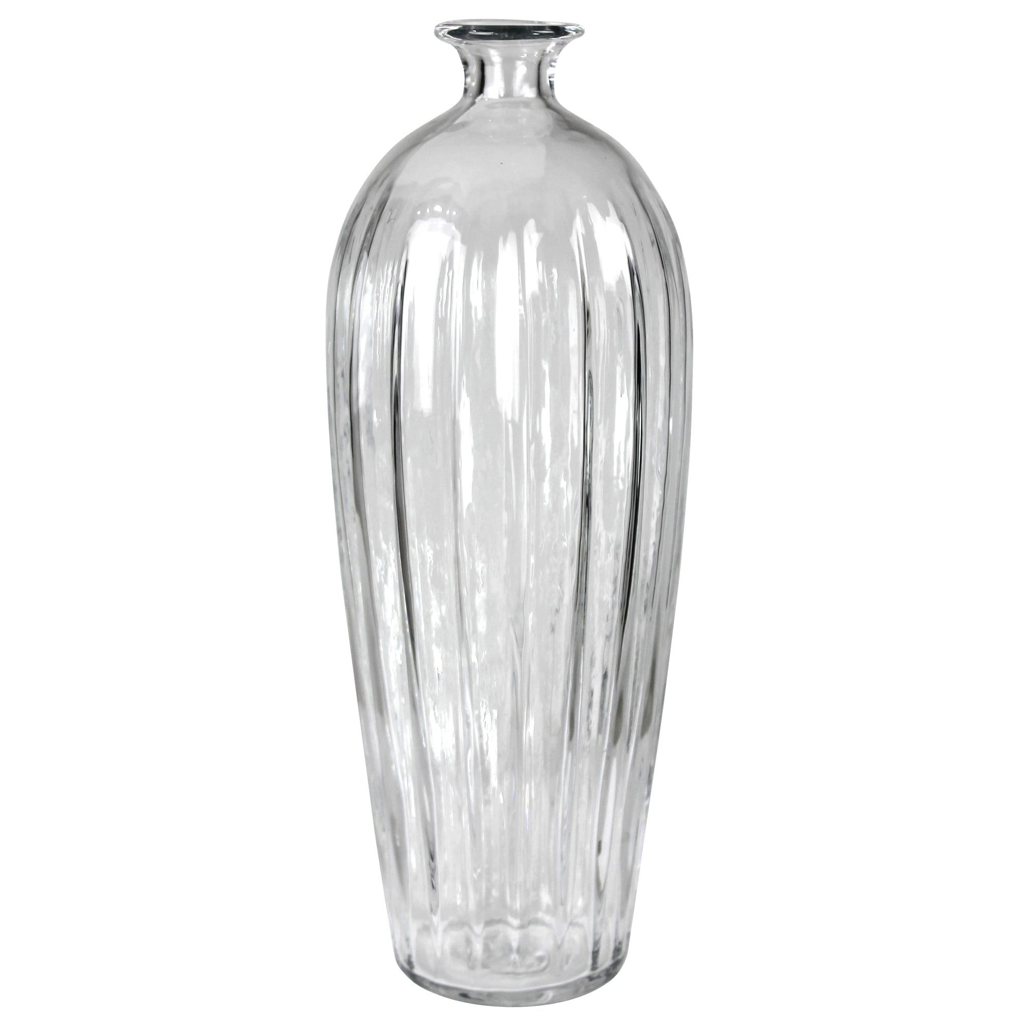 Scalloped Vase, Glass - Tall
