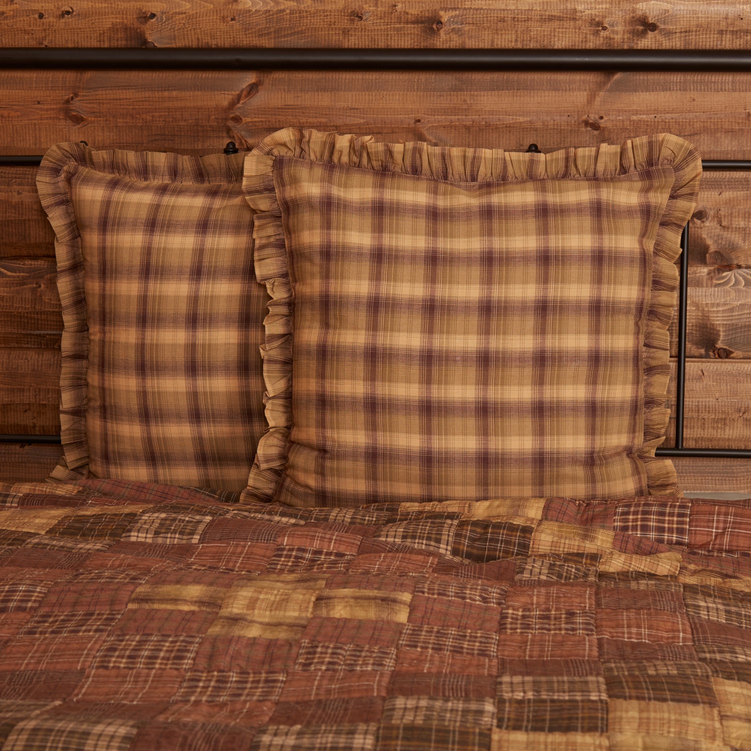 Prescott Euro Sham Fabric Ruffled