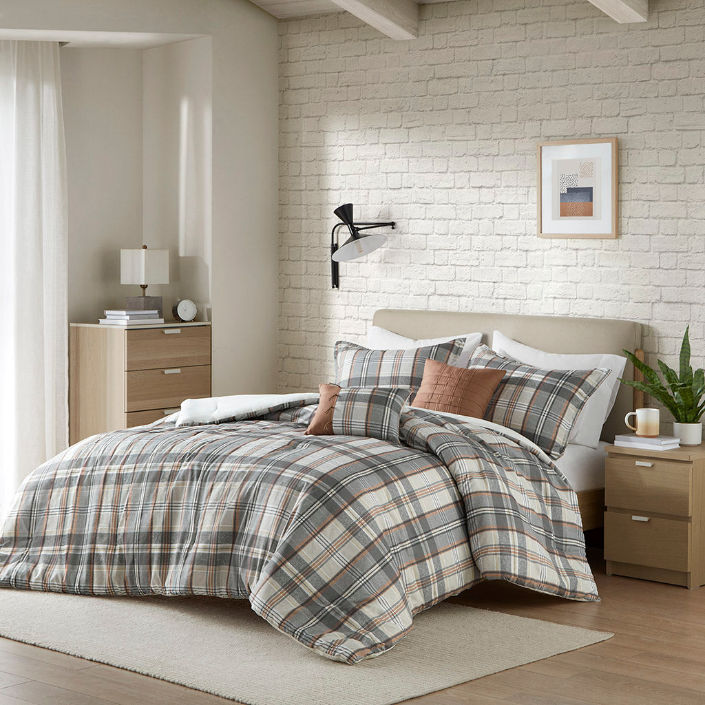 Blake Embroidered Comforter Set