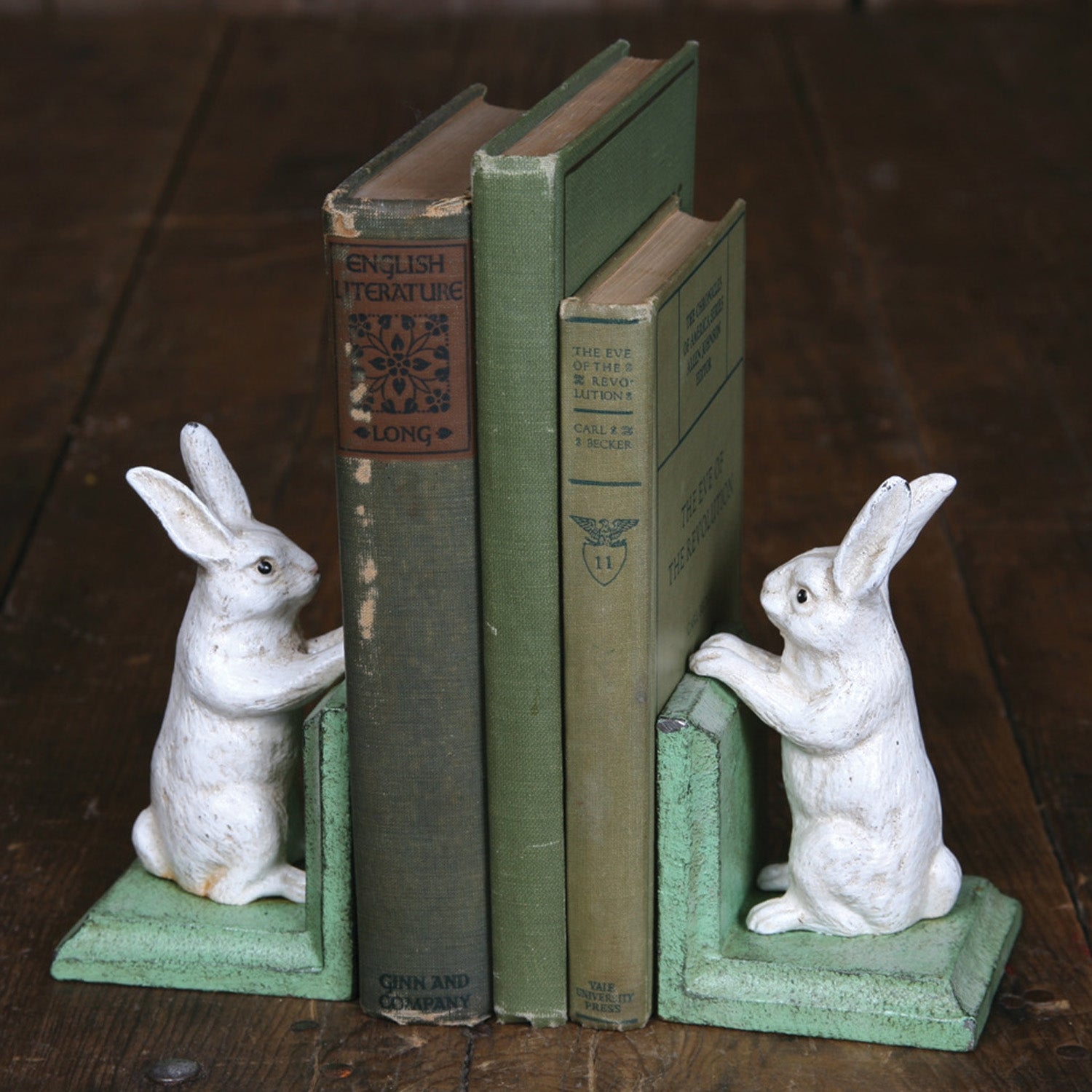 Peeping Bunny Book Ends