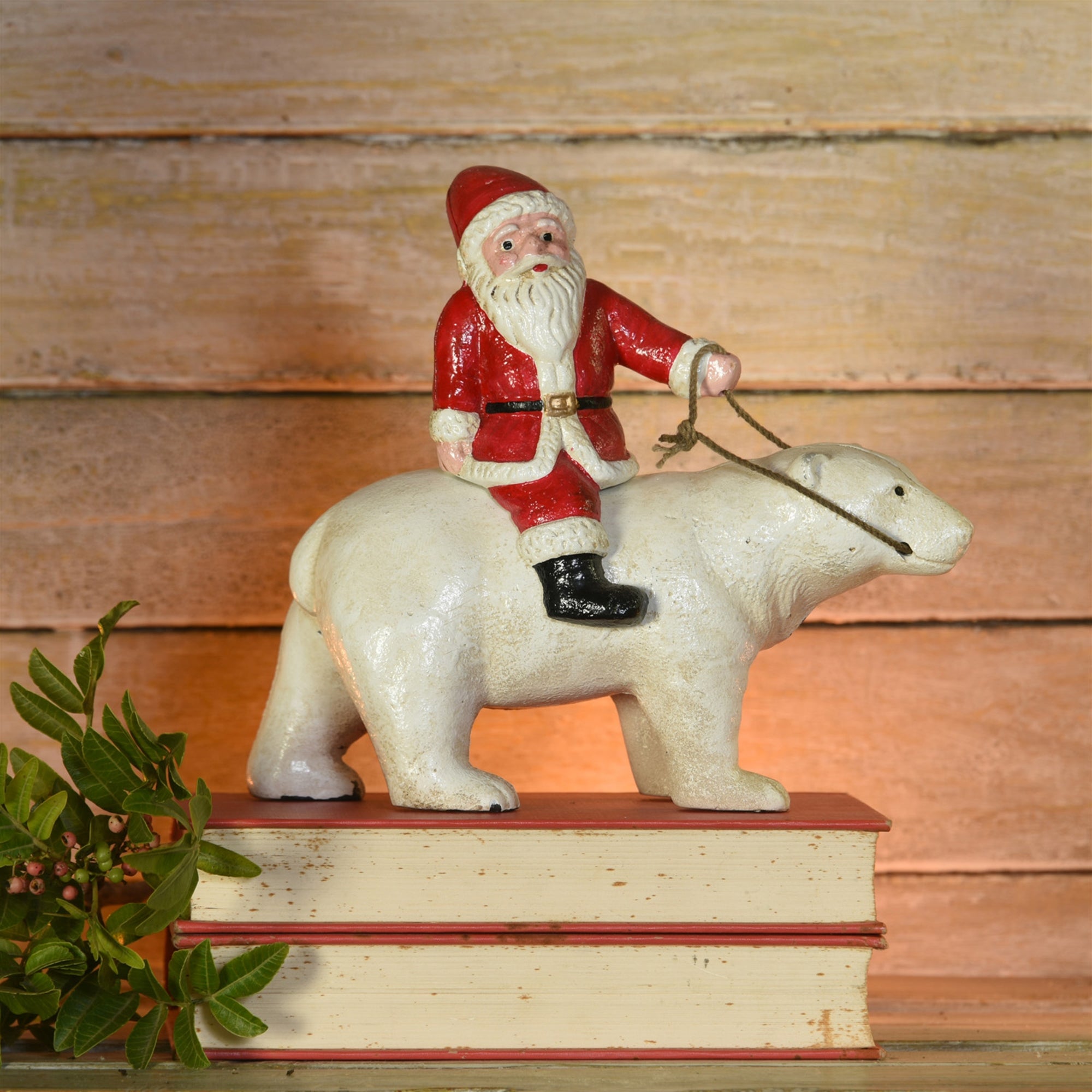 Santa w/ Polar Bear Accent