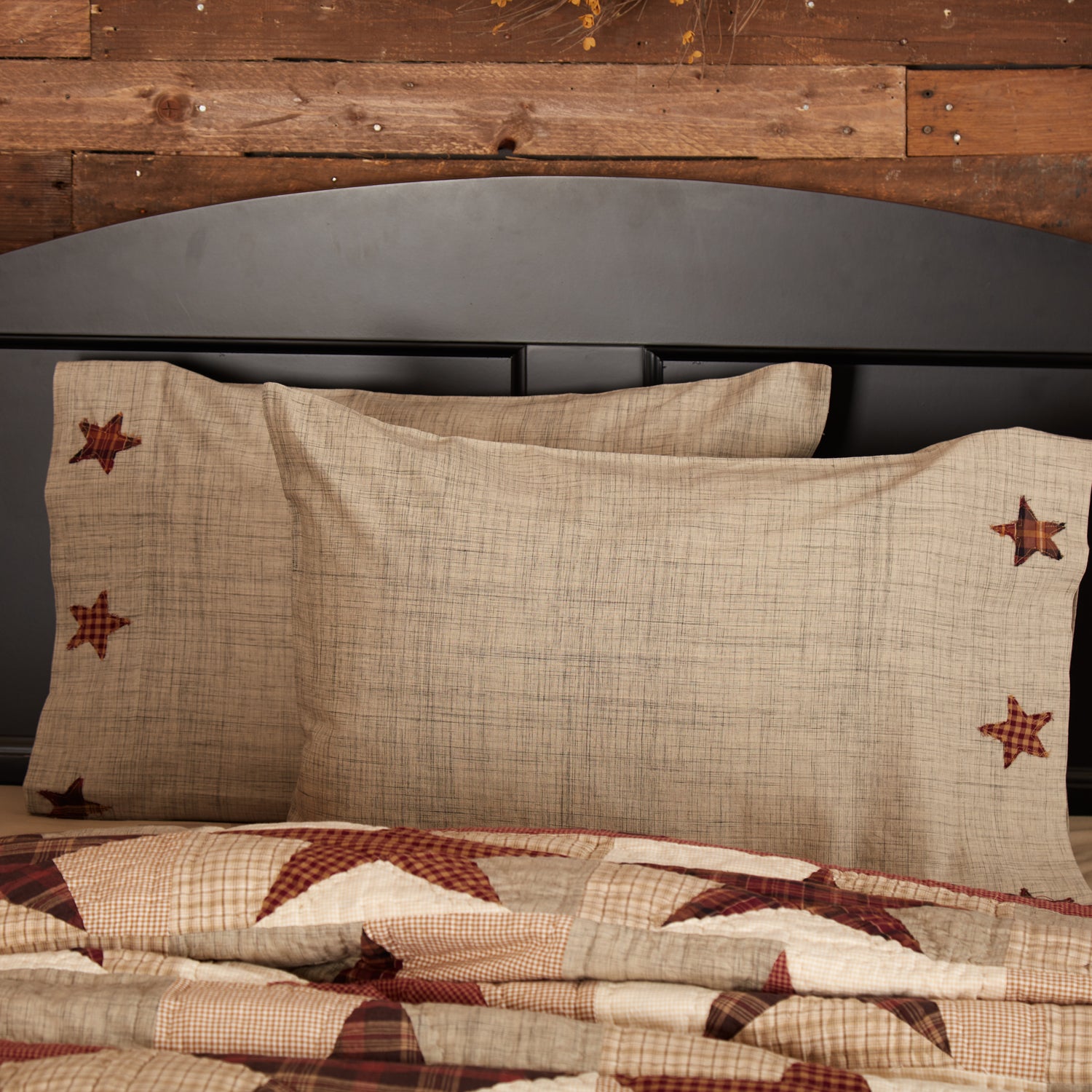 Abilene Star Standard Pillow Case Set of 2