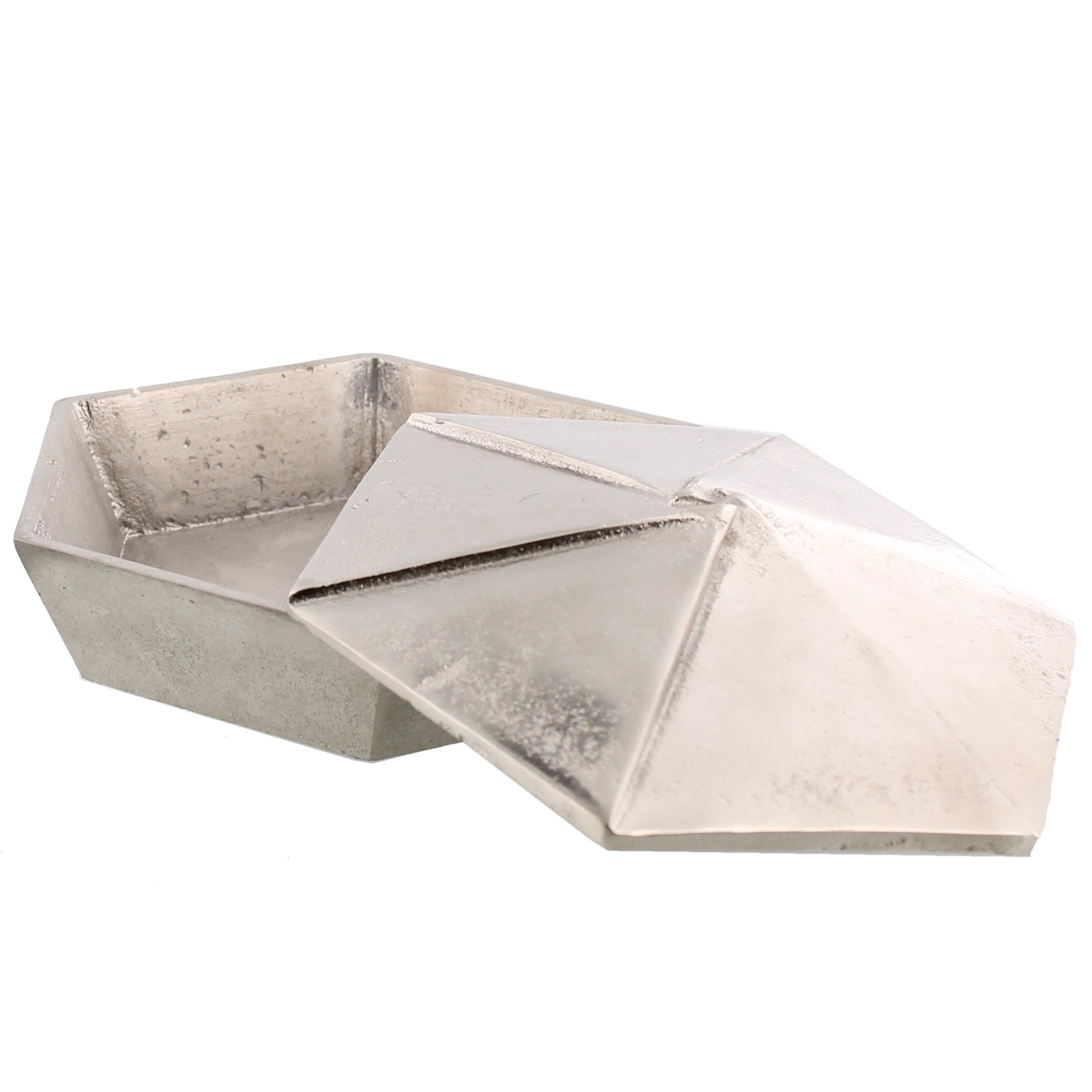 Large Hans Nickel Decorative Box