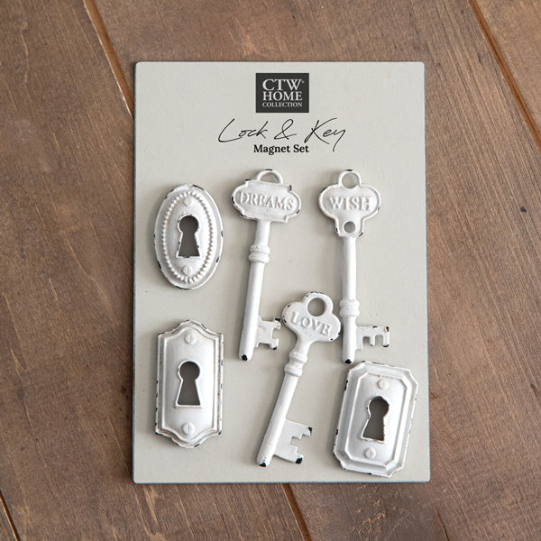 Lock and Key Magnet Set