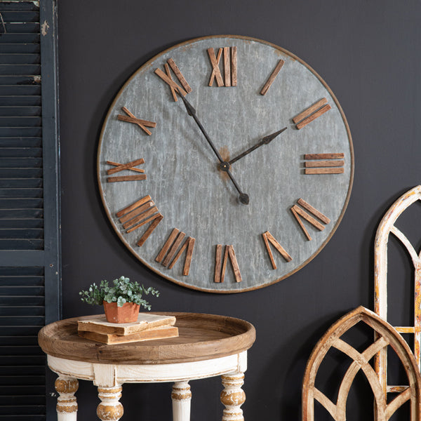 Landhaus Industrial Wall Clock