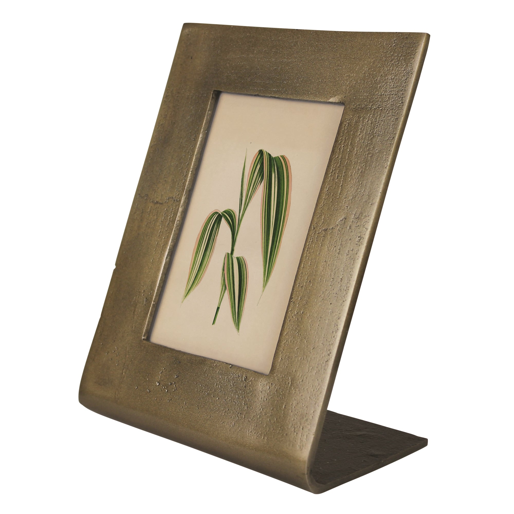 Ridley Picture Frame, Brass - Vertical 4x6