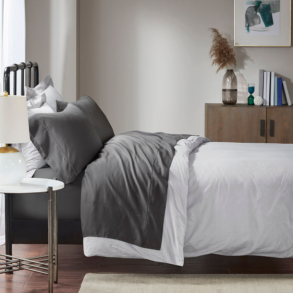 1500 Thread Count Cotton Blend 4 PC Sheet Set