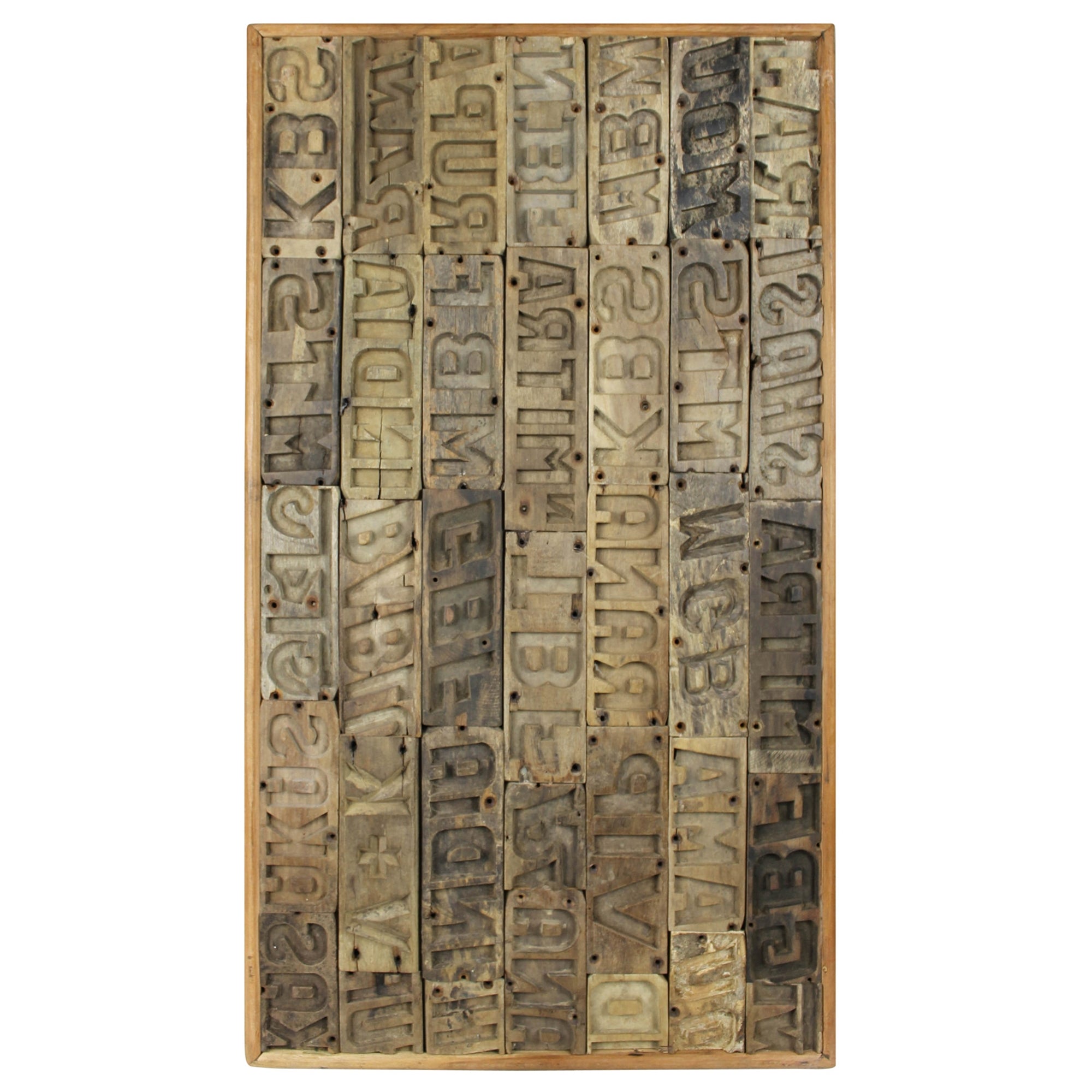 Wood Letter Wall Art