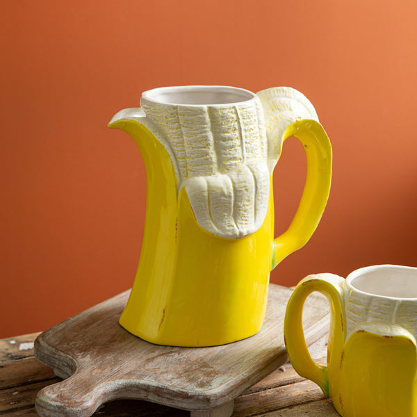 Peeled Banana Pitcher