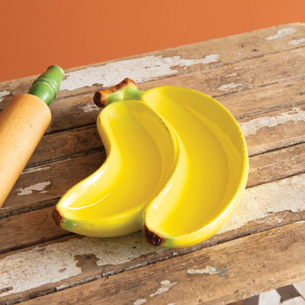 Banana Cluster Dish