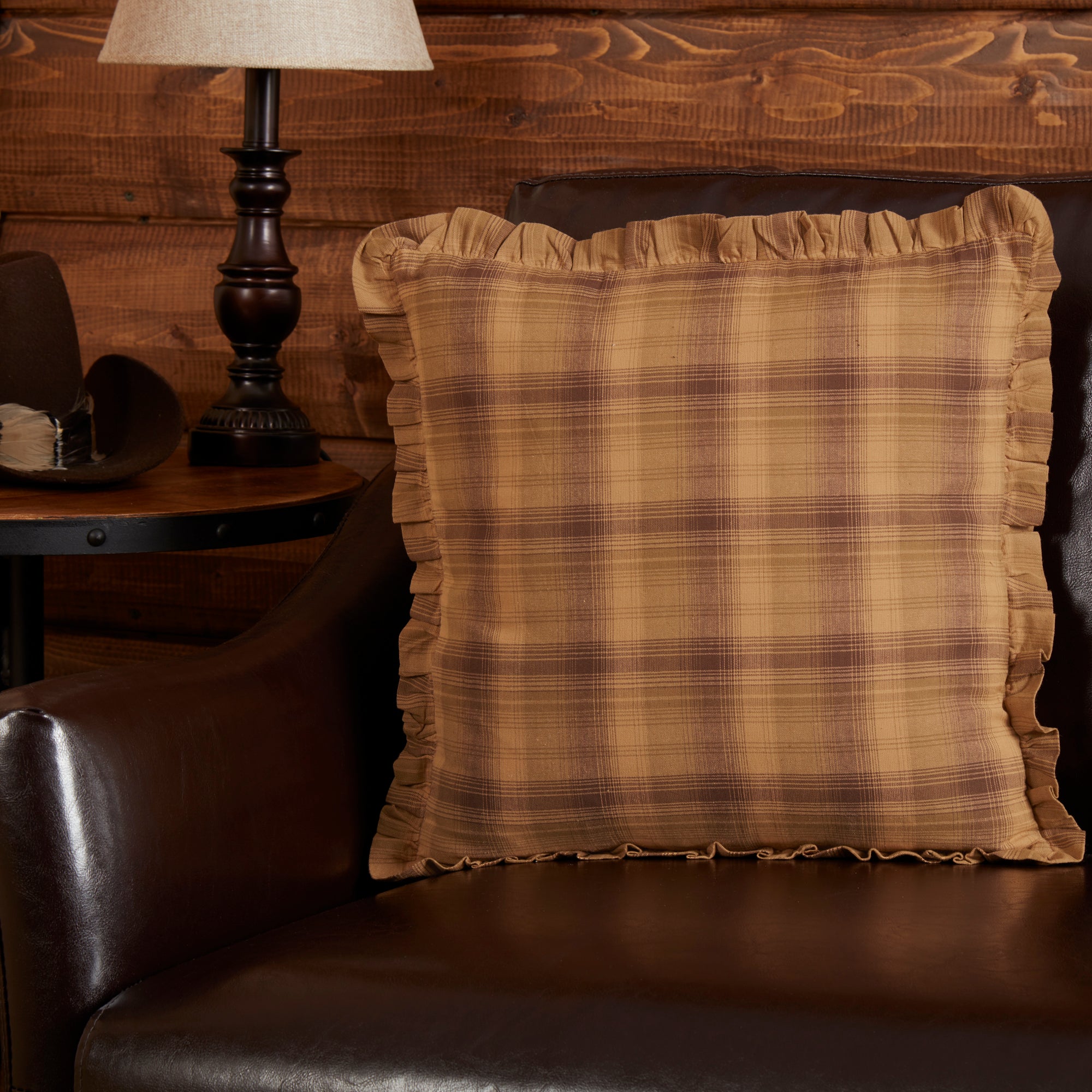 Prescott Pillow Fabric Ruffled