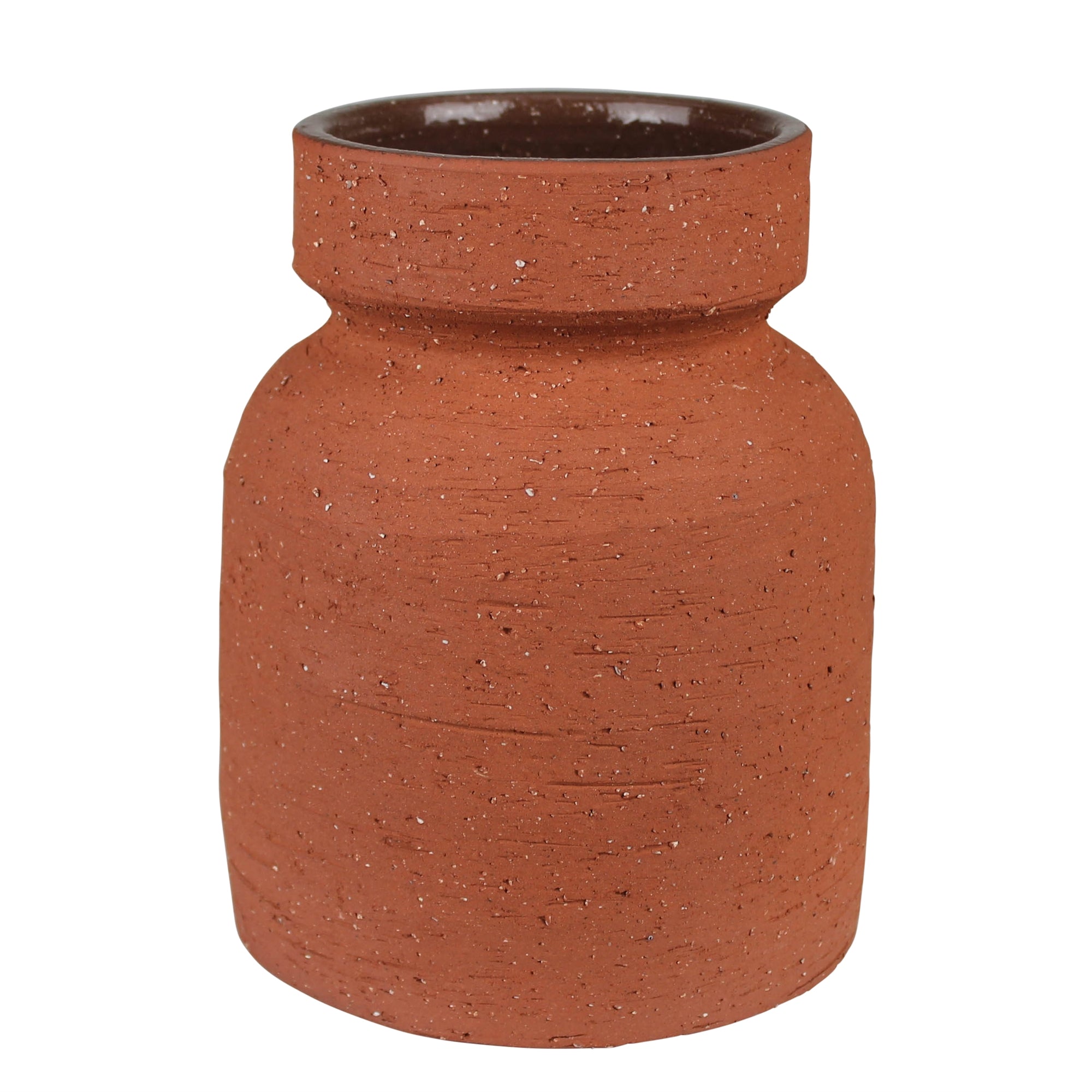 Kosta Vase, Terra Cotta Cement - Short