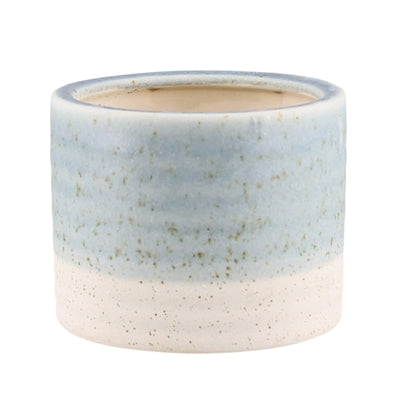 Isle Cachepot, Ceramic - Sm - Light Blue