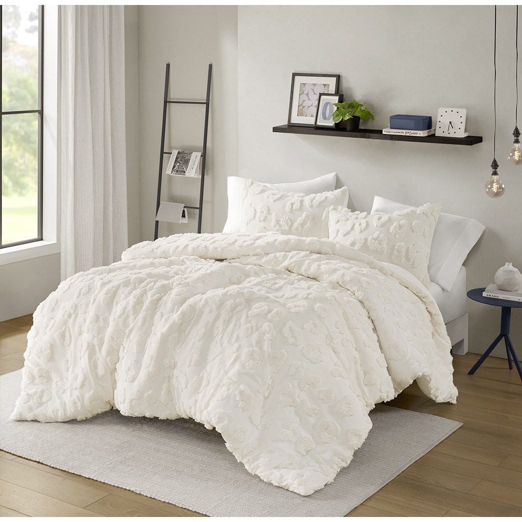 Larissa Animal Chenille Duvet Cover Set