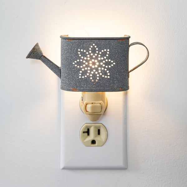 Punched Flower Watering Can Night Light - Min of 4