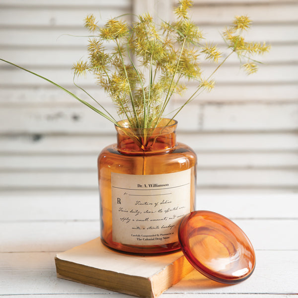 Antique-Inspired Apothecary Bottle - Tincture of Iodine