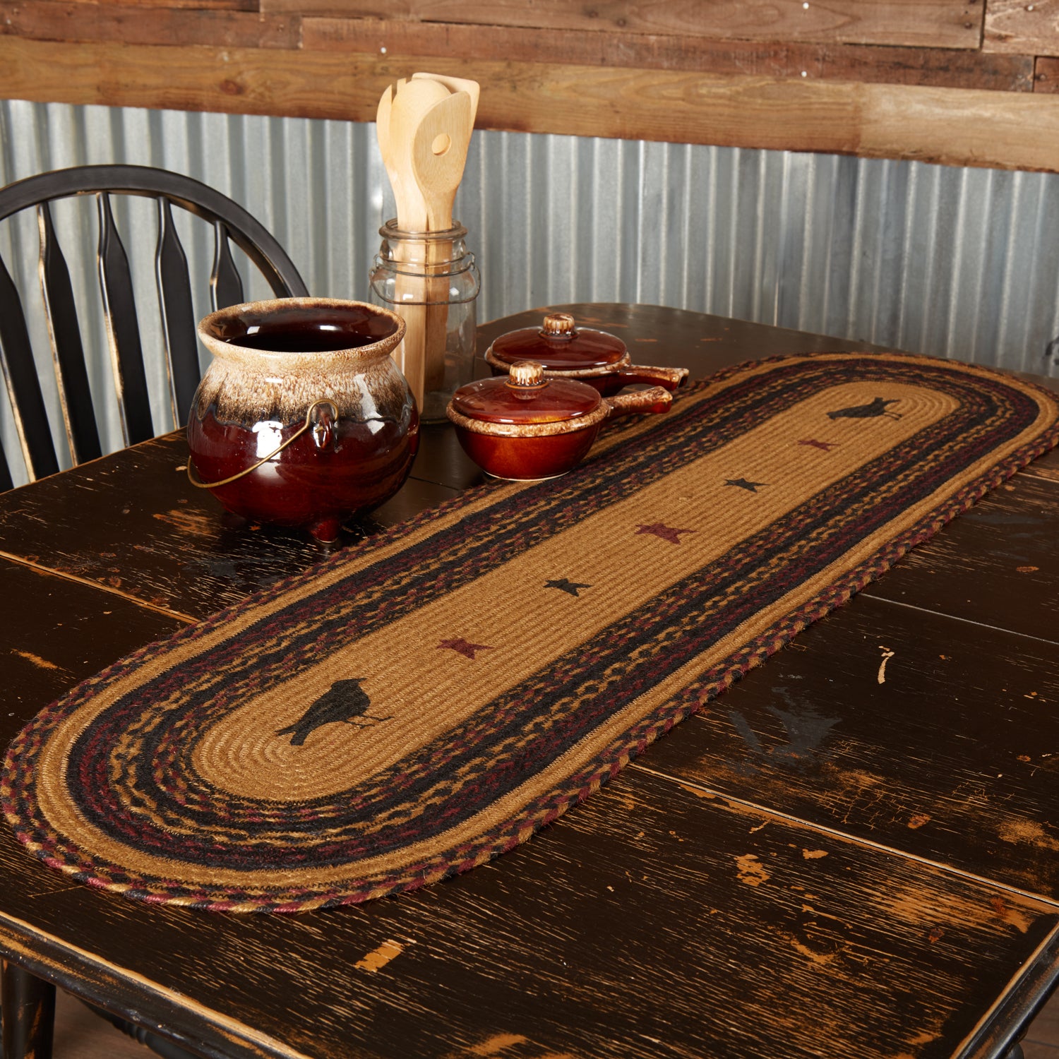 Heritage Farms Crow Jute Runner 13x48