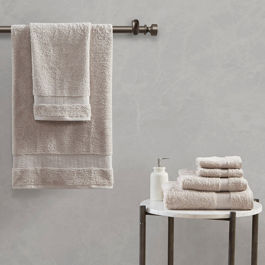 Luce 100% Egyptian Cotton 6 Piece Towel Set