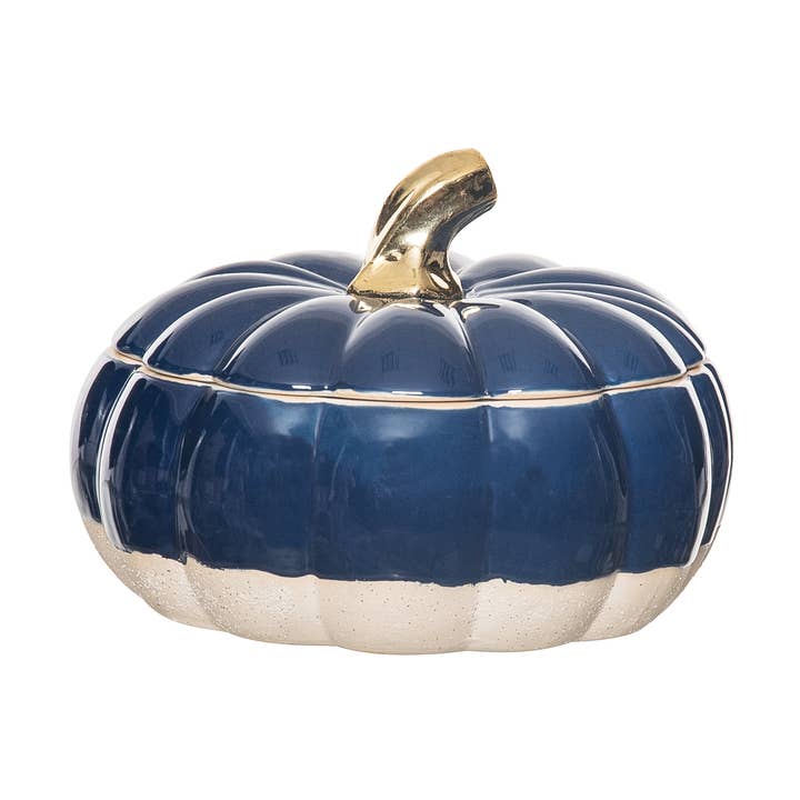 Blue Harvest Pumpkin Canister
