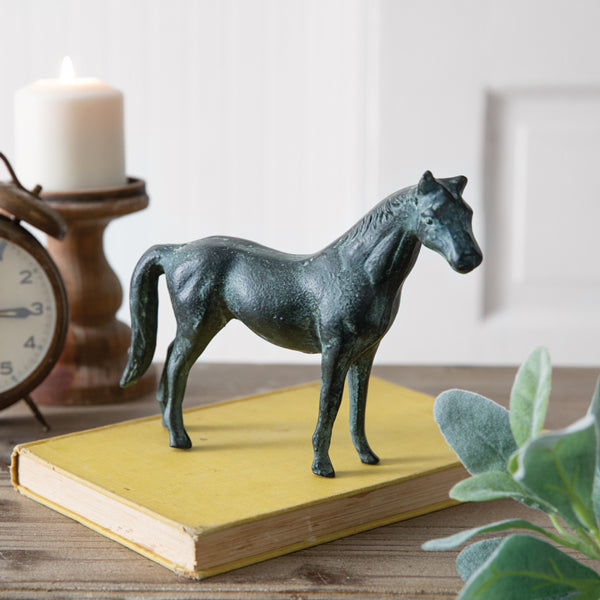 Cast Iron Horse Figurine